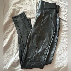 Leather leggings